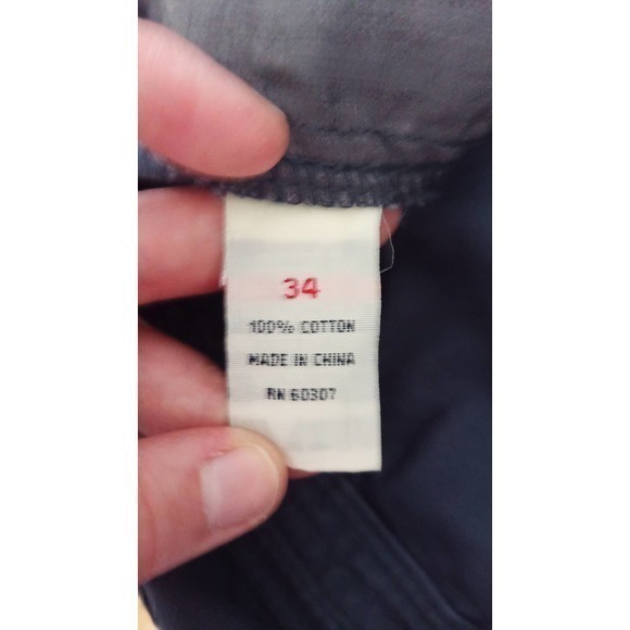 Union Bay Mens Navy Shorts Size 34 - Picture 4 of 4